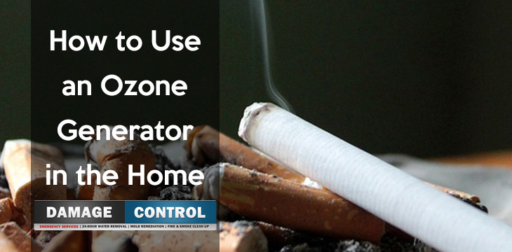 Using A Home Ozone Generator