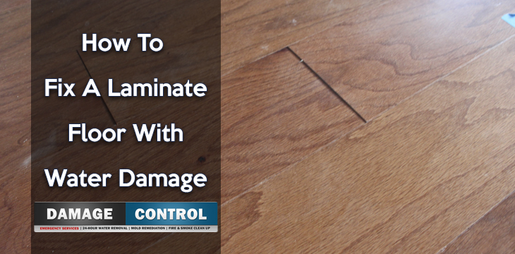 How To Fix A Laminate Floor With Water Damage By Damage
