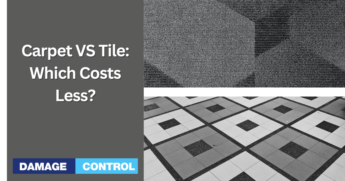 Cost of Carpet vs. Tile