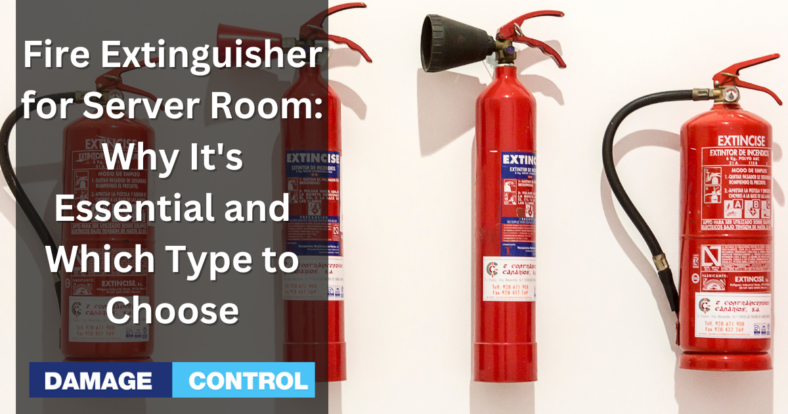 Fire Extinguisher for Server Room Why It's Essential and Which Type to Choose