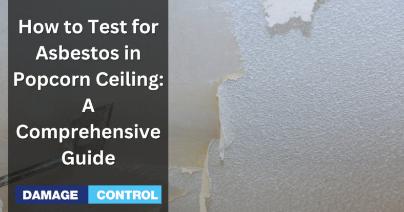 How to Test for Asbestos in Popcorn Ceiling A Comprehensive Guide