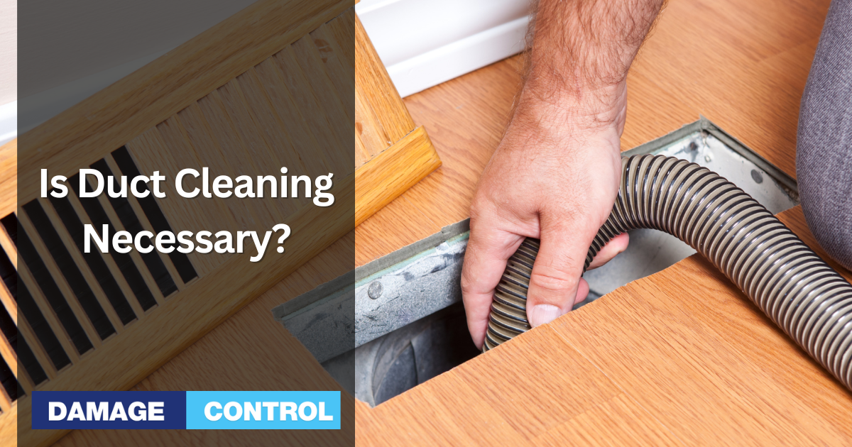 Is Duct Cleaning Necessary