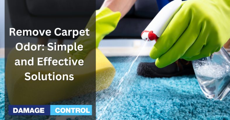 Remove Carpet Odor Simple and Effective Solutions
