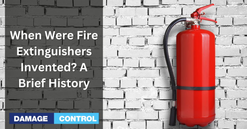 When Were Fire Extinguishers Invented A Brief History