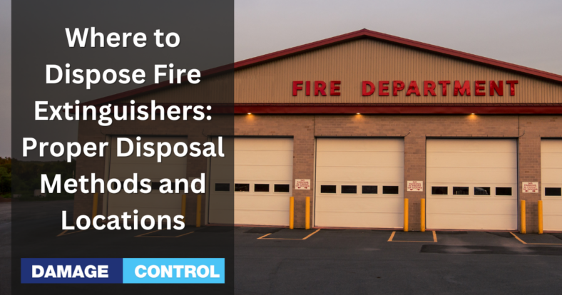 Where to Dispose Fire Extinguishers Proper Disposal Methods and Locations