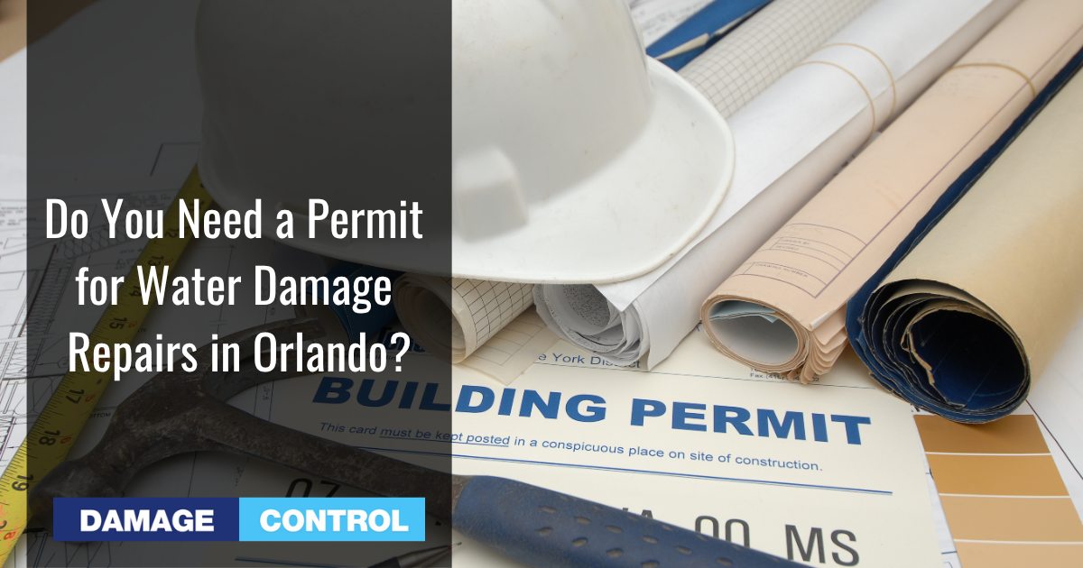 Do You Need a Permit for Water Damage Repairs in Orlando