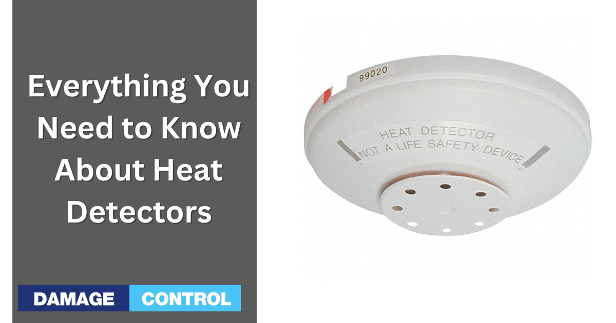 Where to Place Smoke Detectors and Heat Sensors