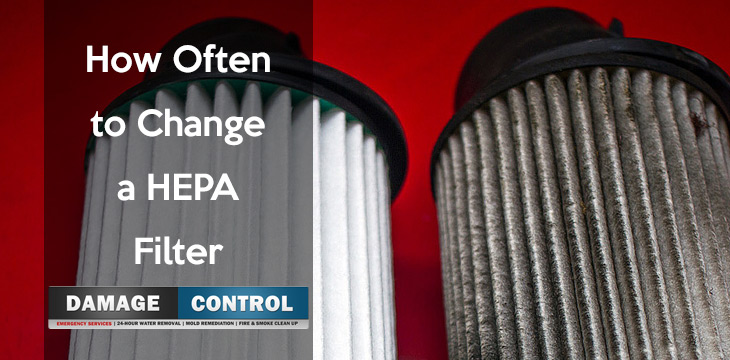 when to change hepa filters