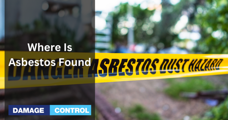 Where Is Asbestos Found