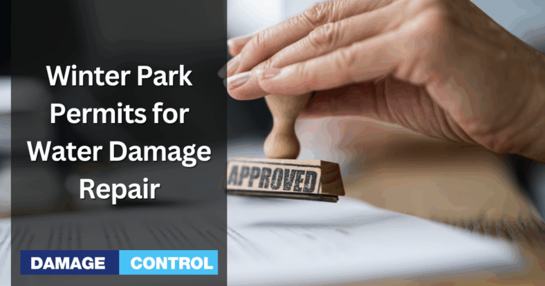 Winter Park Permits for Water Damage Repair