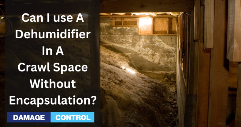 can i use a dehumidifier in a crawl space without encapsulation