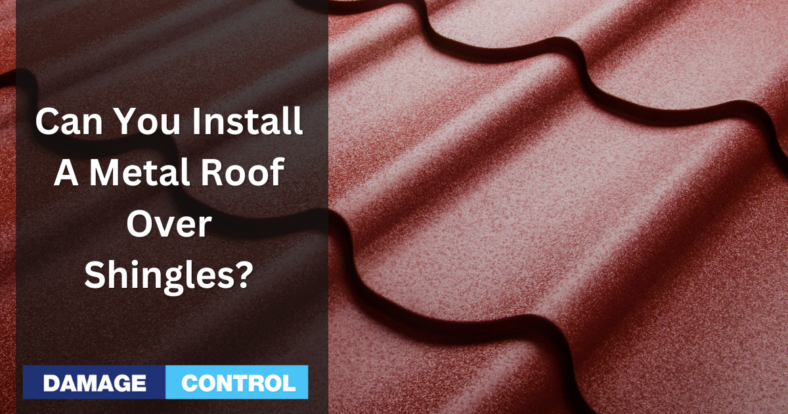 can you install a metal roof over shingles