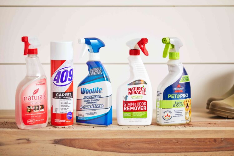 various cleaning solutions