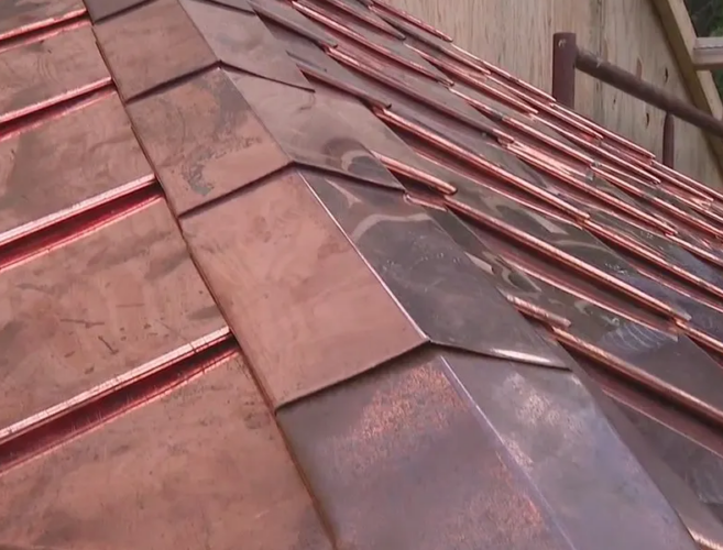 copper shingles