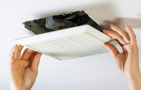 Why Is Mold Around My Bathroom Exhaust Fan? - Damage Control