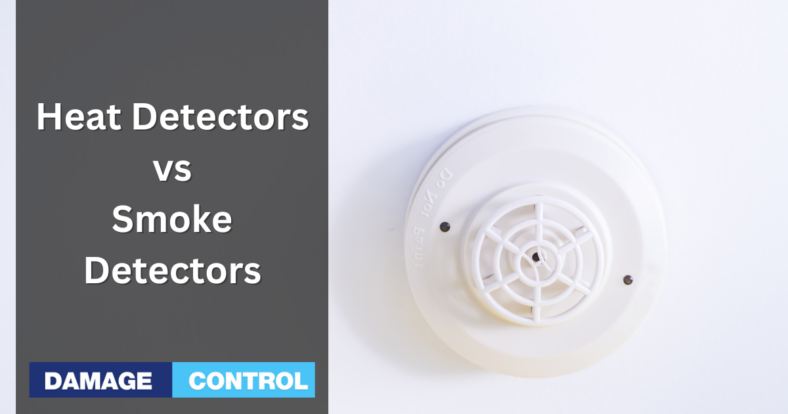 heat detectors vs smoke detectors