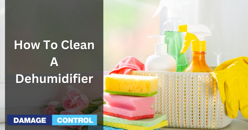 how to clean a dehumidifier