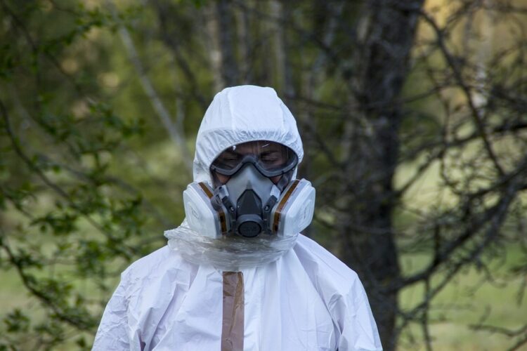asbestos safety gear