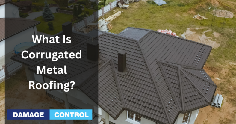 what is corrugated metal roofing