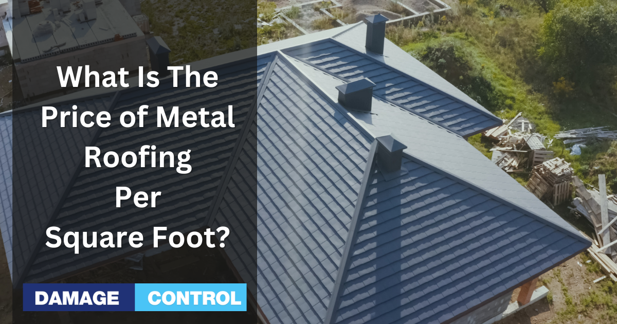 what is the price of metal roofing per square foot